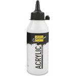 Akrylová barva Solo Goya Acrylic 250 ml White – Zboží Dáma