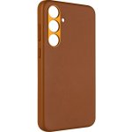 FIXED MagLeather s podporou MagSafe Samsung Galaxy S24 hnědý FIXLM-1256-BRW – Zboží Mobilmania