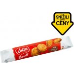 Lotus Biscoff Karamelizované sušenky spojené náplní s příchutí mléčné čokolády 150 g – Zboží Dáma
