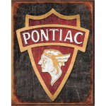 Plechová cedule 1930 Pontiac Logo 40 cm x 32 cm – Zboží Mobilmania