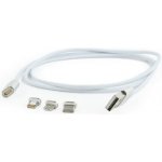 Gembird CC-USB2-AMLM31-1M USB/Lightning, Micro USB, USB C, 1m – Hledejceny.cz