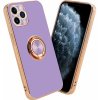 Pouzdro a kryt na mobilní telefon Apple Cadorabo Ochranné pouzdro pro Apple iPhone 11 PRO Case ve fialové barvě Kryt pouzdra Ochranný kryt fotoaparátu Magnetický držák do auta