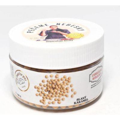 Callebaut Cereální kuličky v čokoládě slaný karamel (100 g) Besky edice – Hledejceny.cz