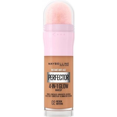 Maybelline New York Instant Perfector 4-in-1 Glow 02 Medium rozjasňující make-up 20 ml – Zboží Mobilmania