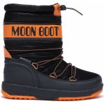 Moon Boot Dětské sněhule Moon Boot Jr Boy Sport černá
