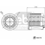Vzduchový filtr FEBI BILSTEIN 199779 – Hledejceny.cz
