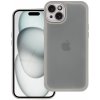 Pouzdro a kryt na mobilní telefon Apple VARIETE Case iPhone 15 Plus stríbrné