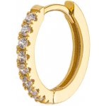 Franco Bene Glamour náušnice pozlacené 2916 – Zboží Dáma