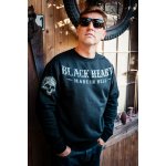 Mikina BLACK HEART SKULL HILL Černá – Hledejceny.cz