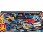 Mattel JDY16 Hot Wheels Racing závodní dráha Formule 1 a 3 autíčka 1:64 – Zboží Dáma
