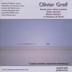 Greif, O. - Sonate Pour Violon Et Pia – Hledejceny.cz