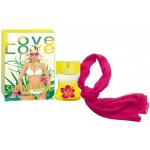 Love Love Sun & Love Woman EDT 60 ml + šátek dárková sada – Hledejceny.cz