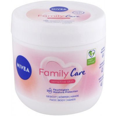 Nivea krém na tvář a tělo Family Care 450 ml – Zboží Mobilmania