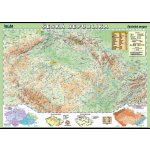 nakladatelství Kupka Česká republika - fyzická mapa XXL (140x100 cm) – Sleviste.cz