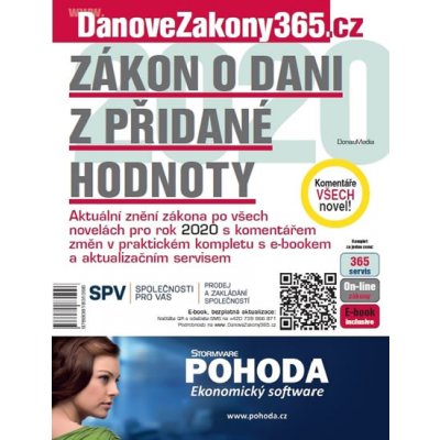 Zákon o dani z přidané hodnoty 2020 s komentářem změn