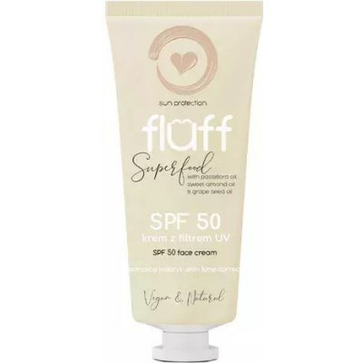 Fluff Superfood Face Cream krém sjednocující tón pleti SPF50 50 ml – Zboží Mobilmania