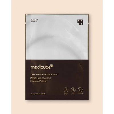 Medicube Deep Peptide Radiance Mask Peptidová pleťová maska 27 ml / 1 ks – Zboží Dáma