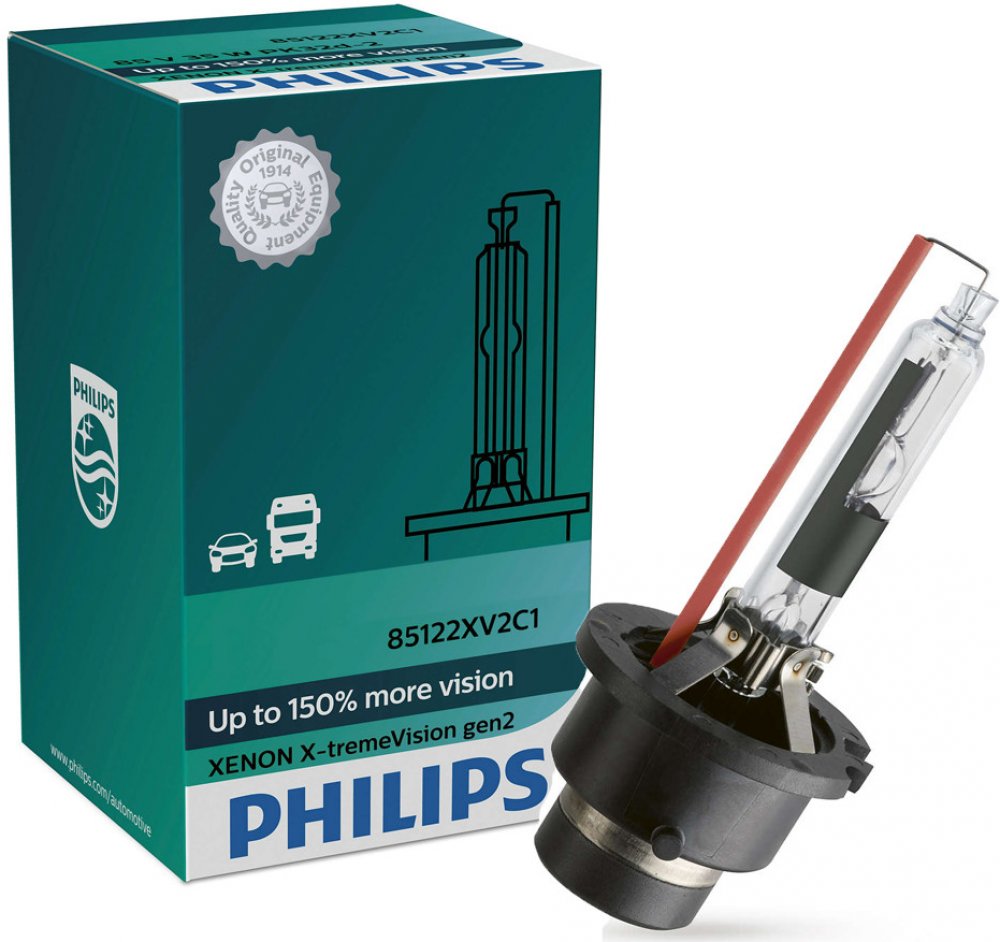 Philips Xenonová výbojka D2R XENON X-tremeVision gen2 +150% 4800°K ...