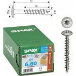 SPAX 0257000600605 šroub do dřeva 6 mm 60 mm T-STAR plus nerezová ocel A2 100 ks