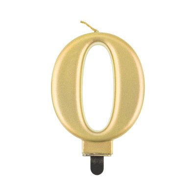 Albi Svíčka dortová zlatá číslo 0 – Hledejceny.cz