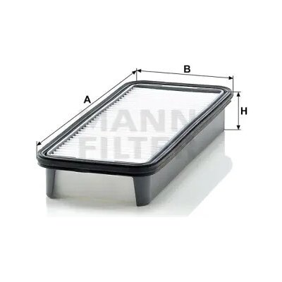 MANN FILTER Vzduchový filtr C 3126 – Hledejceny.cz