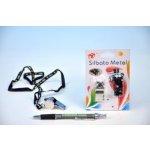 Wiky - Píšťalka kov 5cm se šňůrkou na krk smile na kartě 12ks – Zboží Dáma