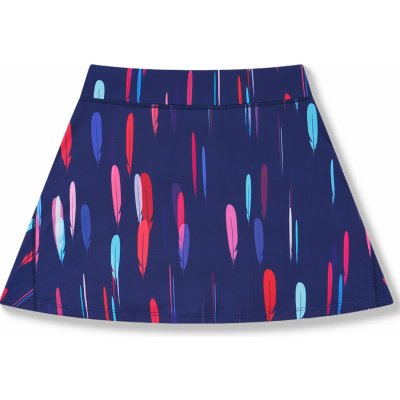 Wolf dívčí funkční sukně H2566 tmavě modrá / pírka – Zboží Mobilmania