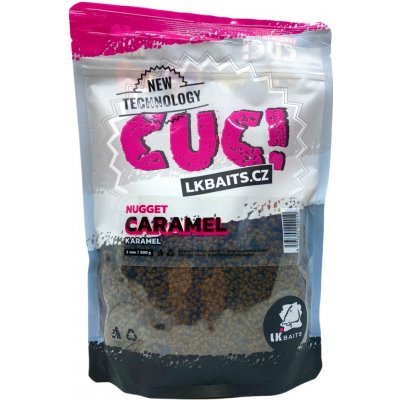LK Baits CUC! Nugget 600 g 2 mm Caramel – Hledejceny.cz