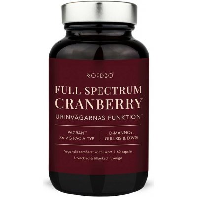 Nordbo Cranberry Full Spectrum 60 kapslí – Hledejceny.cz