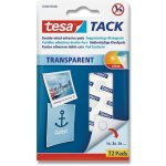 Tesa Oboustranně lepicí polštářky Tack 72 ks, 12 mm – Zboží Mobilmania