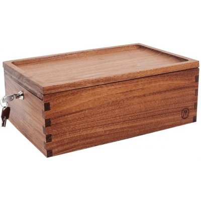 Marley Natural Lock Stash Box Dřevěná uzamykatelná skříňka – Zboží Mobilmania