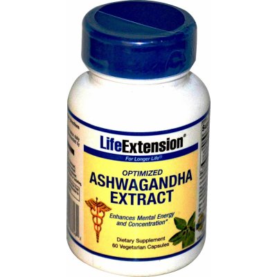 Life Extension Ashwagandha Optimized Extract 60 kapslí – Hledejceny.cz
