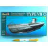 Sběratelský model Revell Plastic ModelKit ponorka 05093 U-boot typ VIIC 1:350