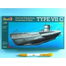 Revell Plastic ModelKit ponorka 05093 U-boot typ VIIC 1:350