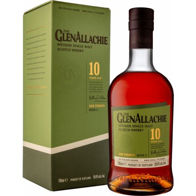 The GlenAllachie 10y Cask Strength Batch 11 59,4% 0,7 l (karton)