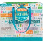 Dárková taška 28x25x11 cm Artebene Happy Birthday To You – Zboží Živě