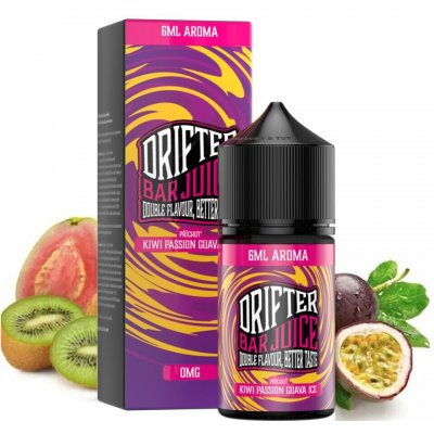 Juice Sauz Drifter Shake & Vape Kiwi Passionfruit Guava Ice 16 ml – Hledejceny.cz