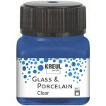 Kreul Barva na sklo a porcelán Clear 20 ml tmavě modrá