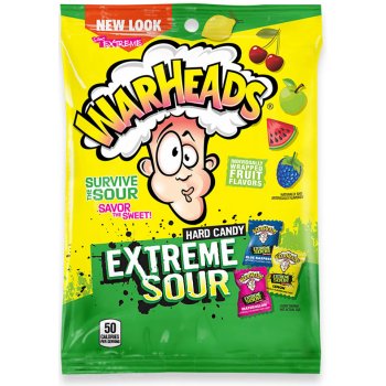 Warheads Extreme Sour Hard Candy 28 g