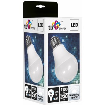 TB Energy LED žárovka E27 230V 12W,Neutrální bílá