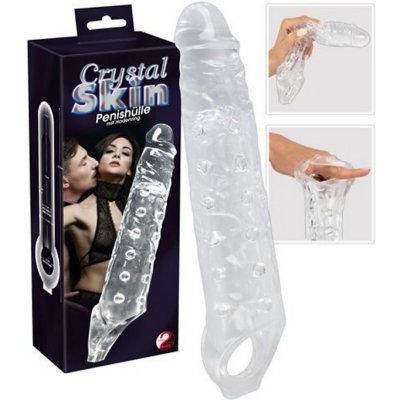 You2Toys Crystal Skin - prodlužující návlek na penis s kuličkami – Zbozi.Blesk.cz