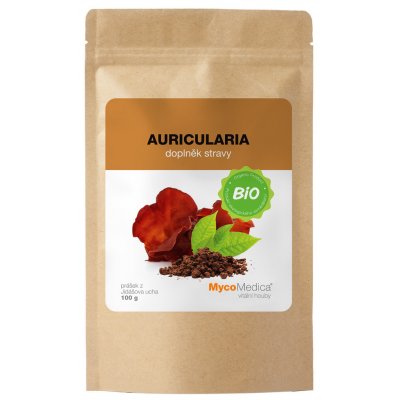Mycomedica Auricularia prášek BIO 100 g