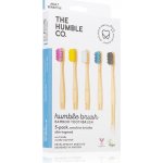 Humble Brush Adult bambusový zubní kartáček soft I. 5 ks – Zboží Mobilmania
