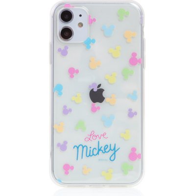 Pouzdro AppleMix Disney Apple iPhone 5 / 5S / SE - hlavy myšáka Mickeyho - gumové - barevné – Zboží Mobilmania