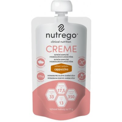 NUTREGO CREME S PŘÍCHUTÍ CAPPUCCINO POR SOL 12X175G – Hledejceny.cz