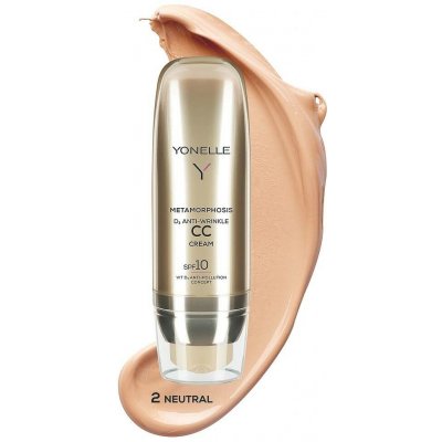 YONELLE CC krém Metamorphosis D3 2 neutrální SPFaž 10 50 ml – Zboží Dáma