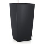 Lechuza Květináč plast šedý 30 x 30 x 56 cm – Zboží Dáma