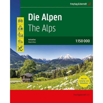Alpy 1:150 000 / autoatlas – Hledejceny.cz