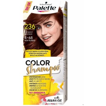 Pallete Color Shampoo kaštanový 236