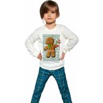 Dívčí pyžamo Cornette Kids Girl Cookie ecru – Zboží Dáma
